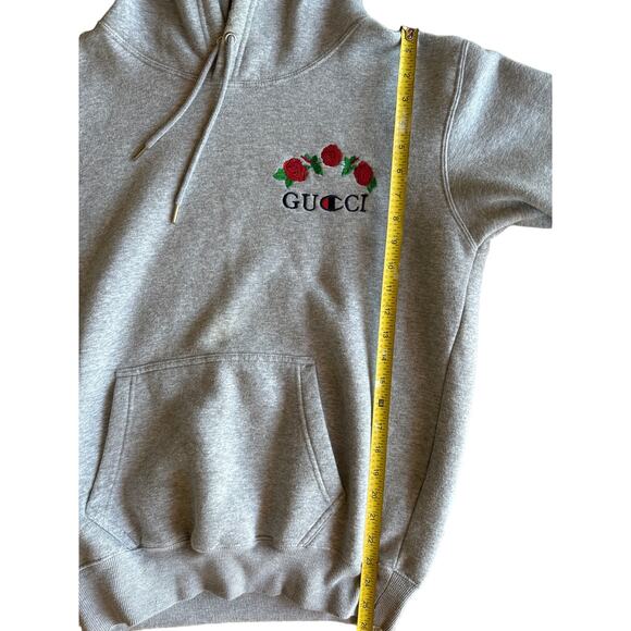 Ava Nirui Gucci x Champion Reverse Weave XL Heather Gray Hoodie - Picture 5 of 7
